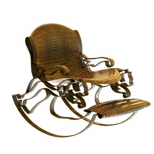 Armchair Modèle 3D .c4d .max .obj .3ds .fbx .stl .blend 
