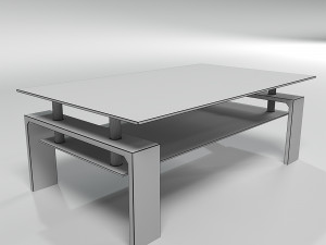 Glass Table Model 3D