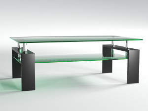 Glass Table Model 3D