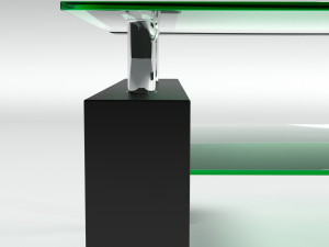 Glass Table Model 3D