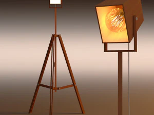 Floor Lamp 3D Model