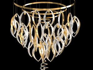 Chandelier Vargov design 3D Model