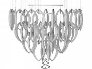 Chandelier Vargov design 3D Model