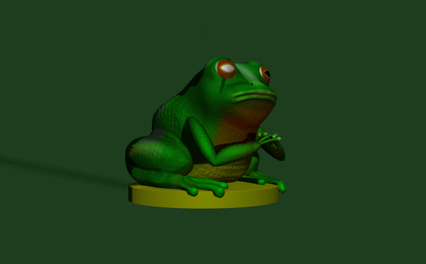 don frog 3D Model .c4d .max .obj .3ds .fbx .stl .blend