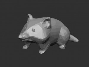 Raccoon-Fox 3D मॉडल