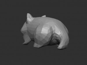 Raccoon-Fox Modello 3D