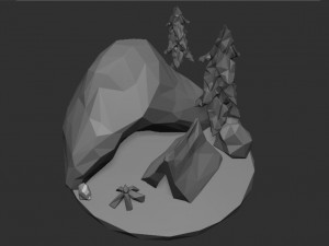Camp 3D 模型