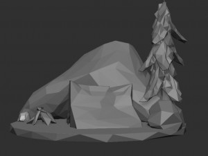 Camp 3D 模型
