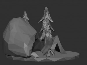 Camp 3D 模型