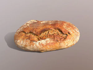 sourdough bread 3D Model