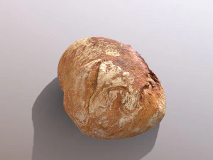 sourdough bread 3D Model