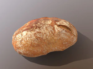 sourdough bread 3D Model