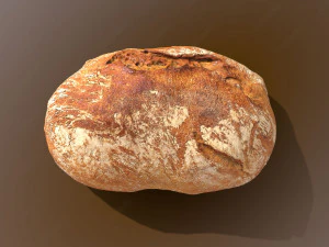sourdough bread 3D Model