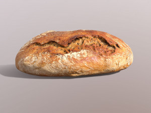 sourdough bread 3Dモデル