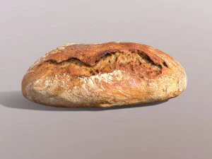 sourdough bread 3D Model