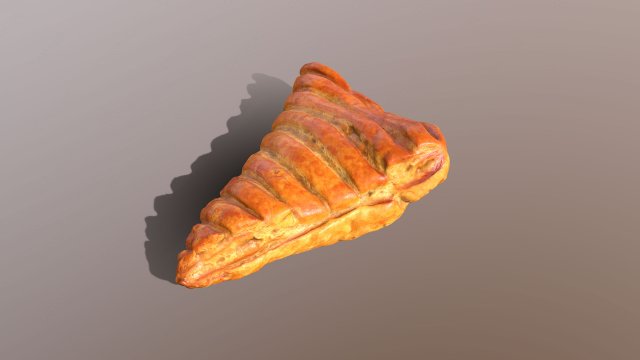 apple turnover 3D Модель .c4d .max .obj .3ds .fbx .stl .blend 