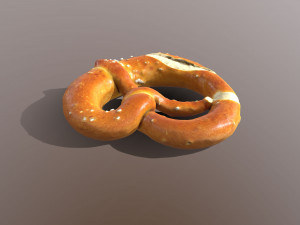 pretzel bagel 3Dモデル