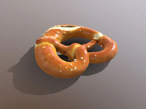 pretzel bagel 3D Model