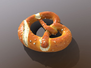 pretzel bagel 3Dモデル