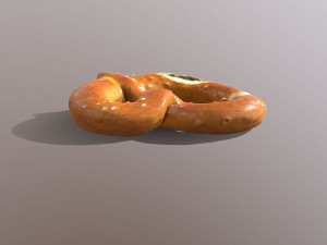 pretzel bagel 3Dモデル
