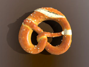 pretzel bagel 3D Model