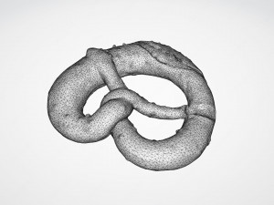 pretzel bagel 3Dモデル