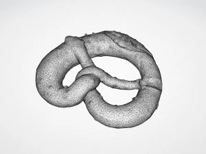 pretzel bagel 3D Model