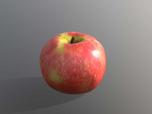 pink lady apple 3D Model