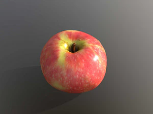 pink lady apple 3D Model