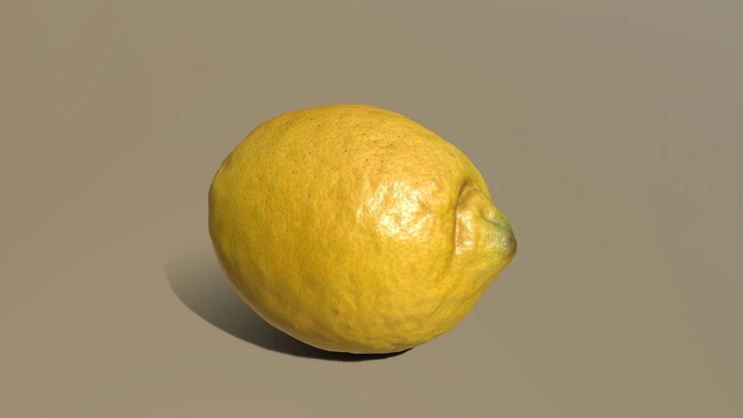 lemon 3D Model .c4d .max .obj .3ds .fbx .stl .blend