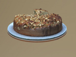 Apple Cake 3D 模型