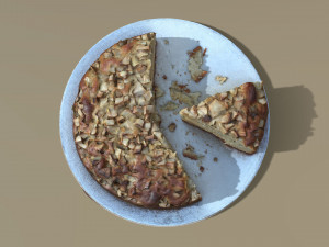 Apple Cake 3D 模型