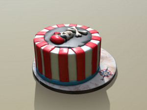 Pirate Cake 3D Модель