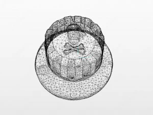 Pirate Cake 3D Model