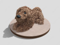 Cockapoo Dog Cake 3D Models