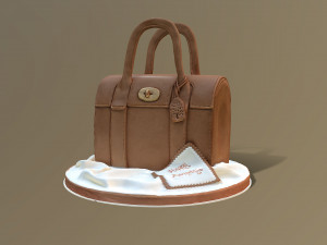 Luxury Handbag Cake 3D Модель