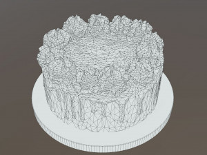 Chocolate Gateau 3D Модель