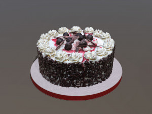 Black Forest Gateau Modelo 3D