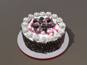 Black Forest Gateau Modelo 3D