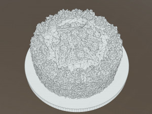 Black Forest Gateau Modelo 3D