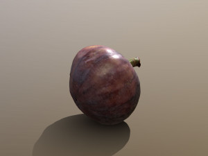 Turkish Black Bursa Fig Modelo 3D