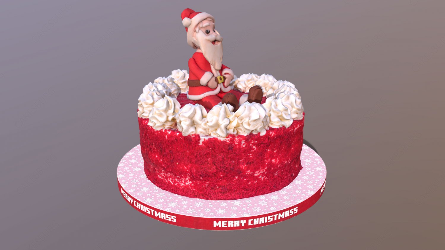Santa Claus Cake Pan 3d Stand up Santa Cake Pan Christmas Cake -  in  2023
