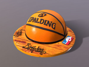 Basketball Ball Cake 3D Model