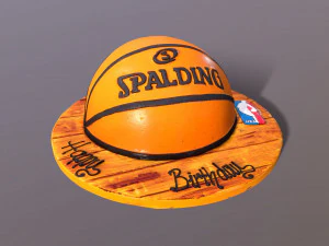 Basketball Ball Cake 3D Model