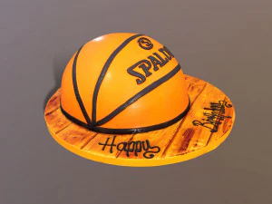 Basketball Ball Cake 3D Model