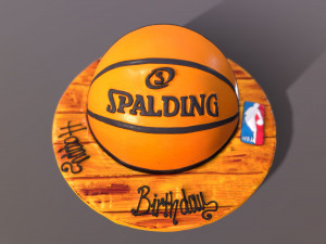Basketball Ball Cake 3D मॉडल