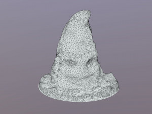 Harry Potter Hat Cake 3D Model