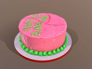 Harry Potter Hagrid Cake 3D Model