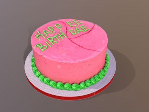 Harry Potter Hagrid Cake 3D Model