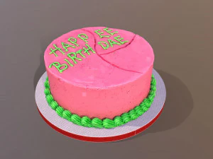 Harry Potter Hagrid Cake 3D Model